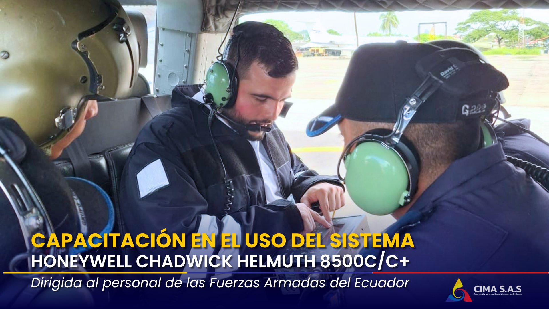 Capacitación en el uso del sistema Honeywell Chadwick Helmuth 8500c/c+
